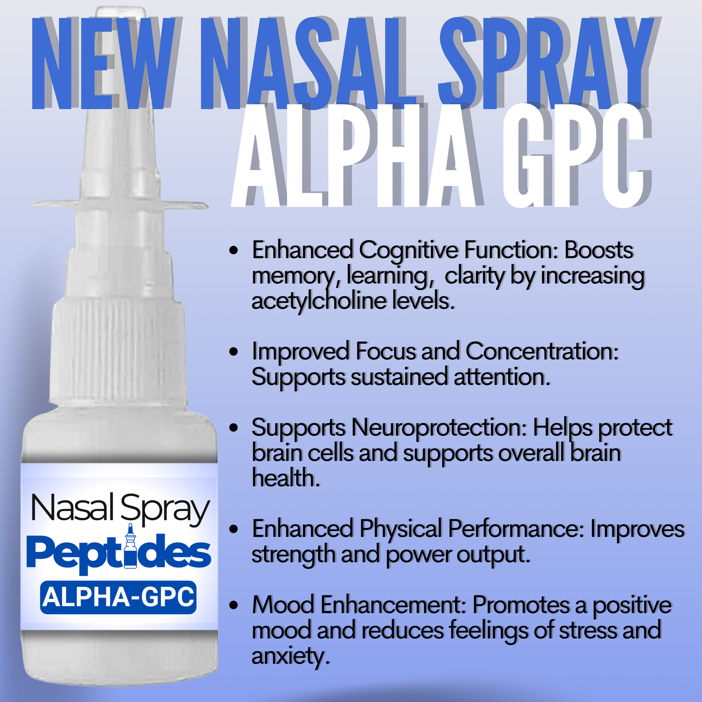Alpha GPC Nasal Spray
